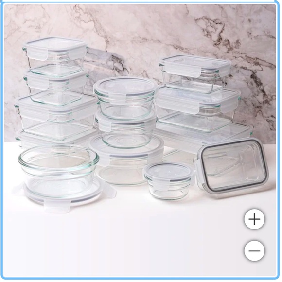 Glasslock Food Storage Set, 26-piece - Picture 3 of 8